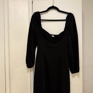 Wilfred Classic Black Long Sleeve Dress